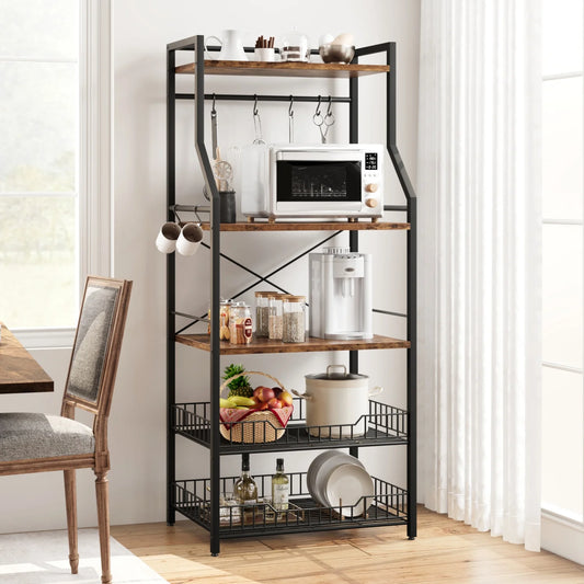 Kitchen Bakers Rack/ Microwave Oven Stand