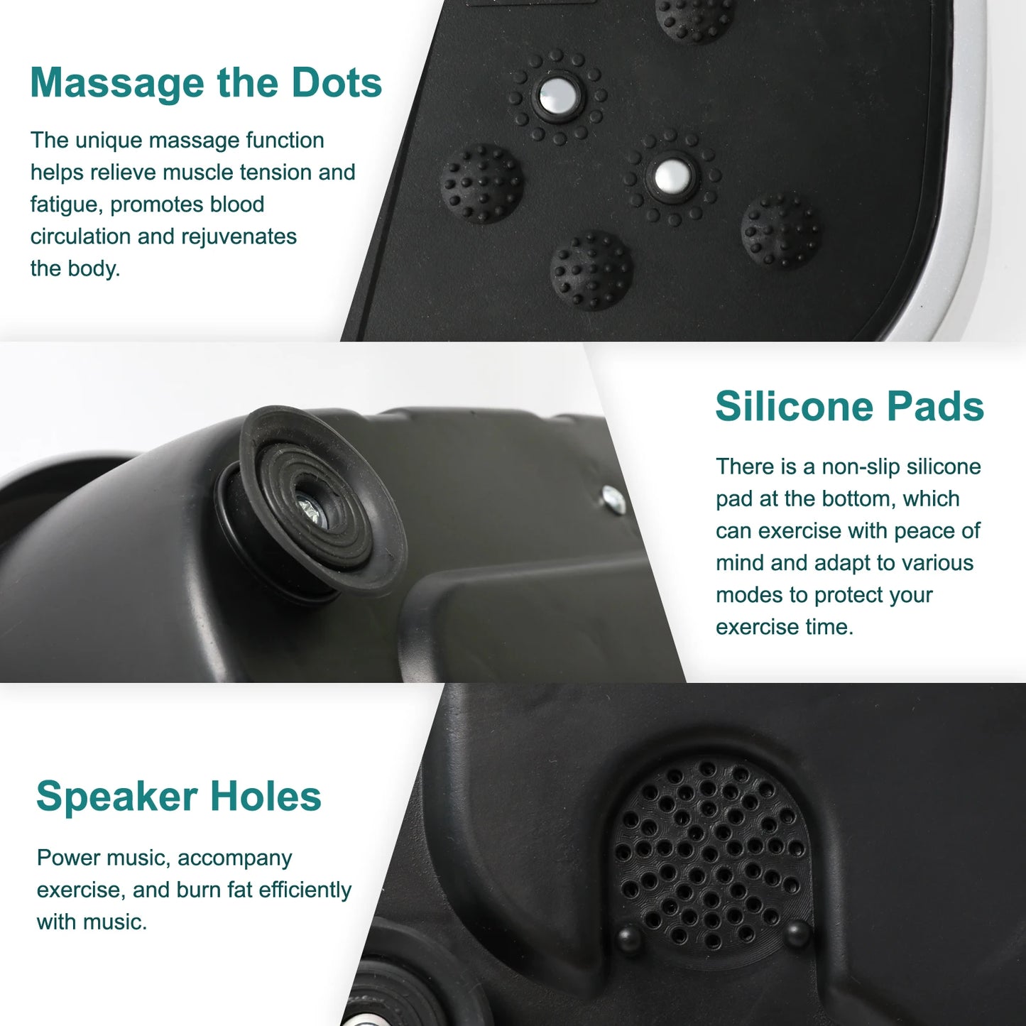 Vibration Plate Exercise Machine For Fat-Burning