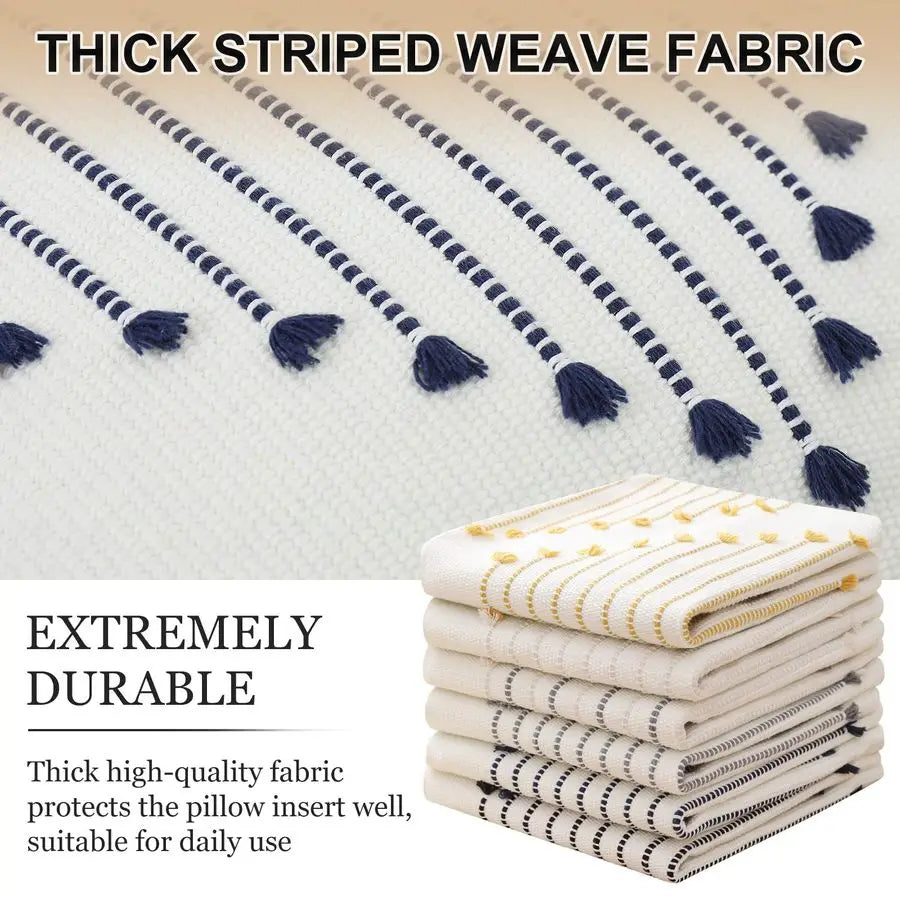 Boho Outdoor Pillow (Covers Only) 18x18 – Set of 2