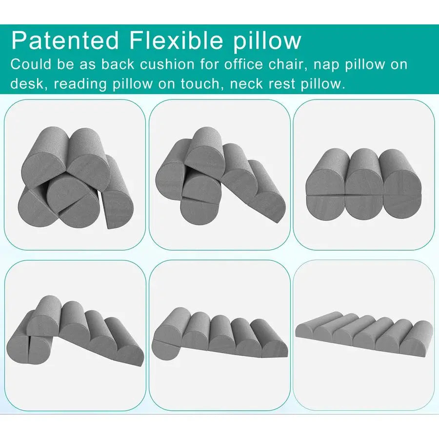 Back Support Pillow with Neck & Lumbar Support – (Pillow Only)