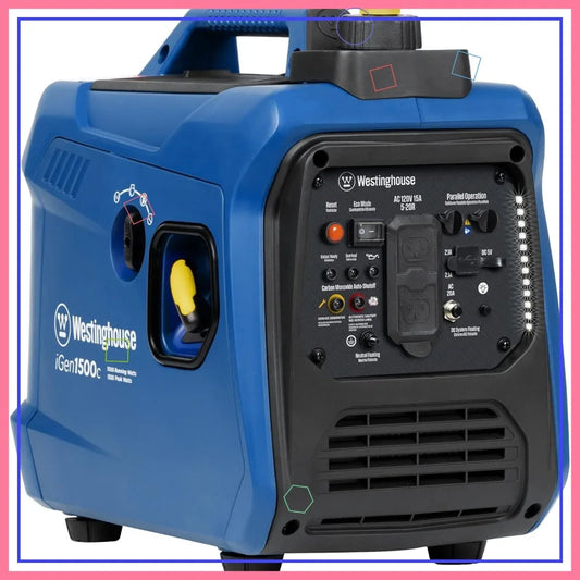 1500W Super Quiet Portable Inverter Generator