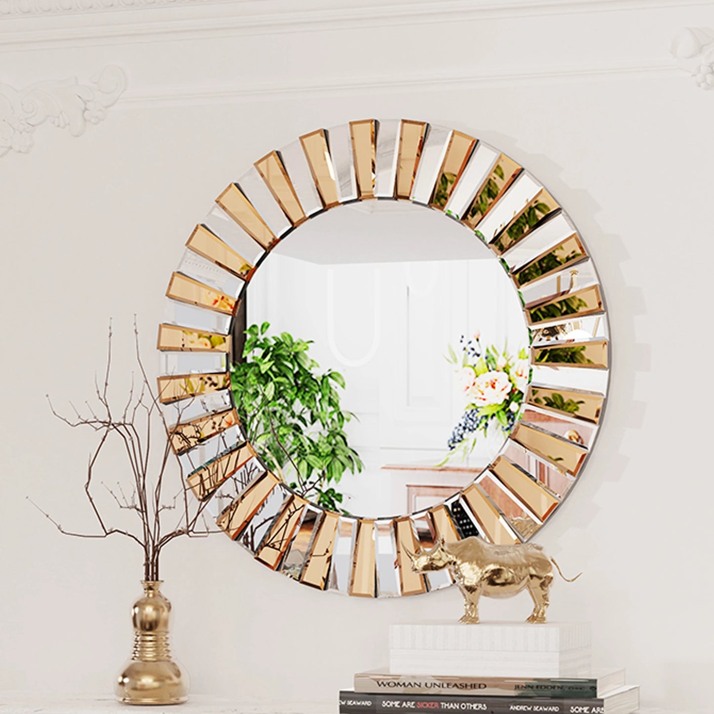 Hanging Accent Mirrors For Living Room