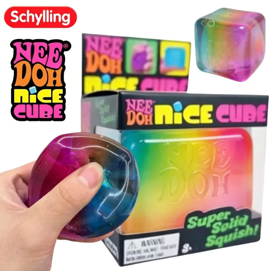 NeeDoh Rainbow Cube Squishy Blind Box