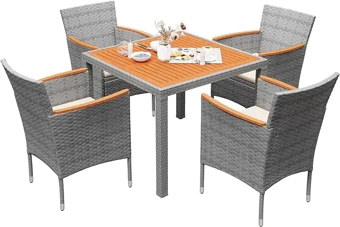 Patio Dining Table And Chairs For Backyard