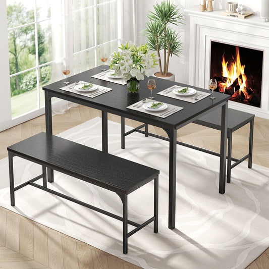 3-Piece Dining Table Set for 4