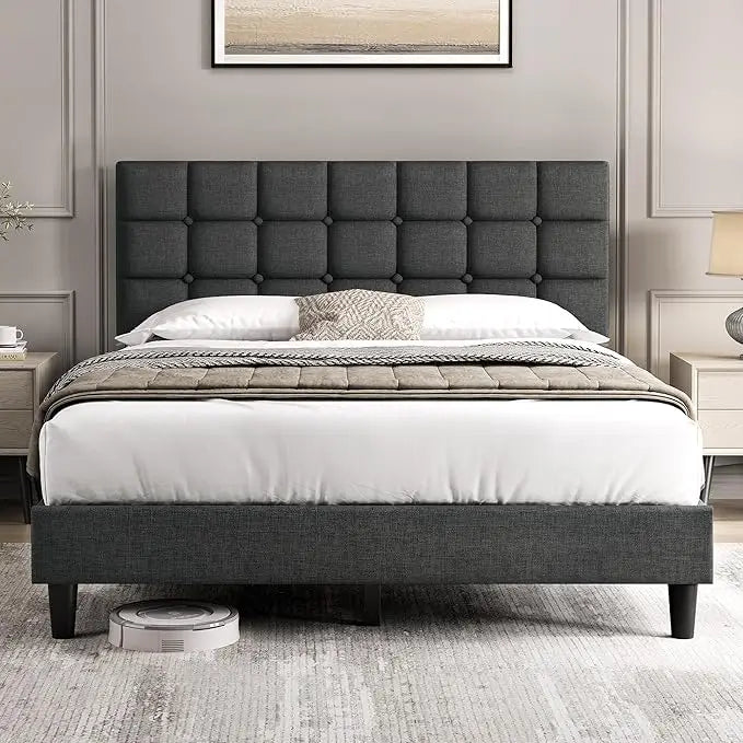 Upholstered Queen Bed Frame