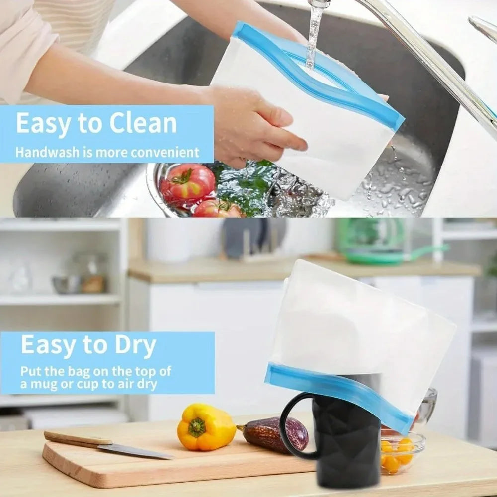Food Preservation Three-dimensional Storage Waterproof Sealing Bags