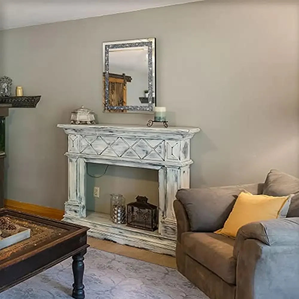 Crystal Crush Diamond Mirror, Wall Decor