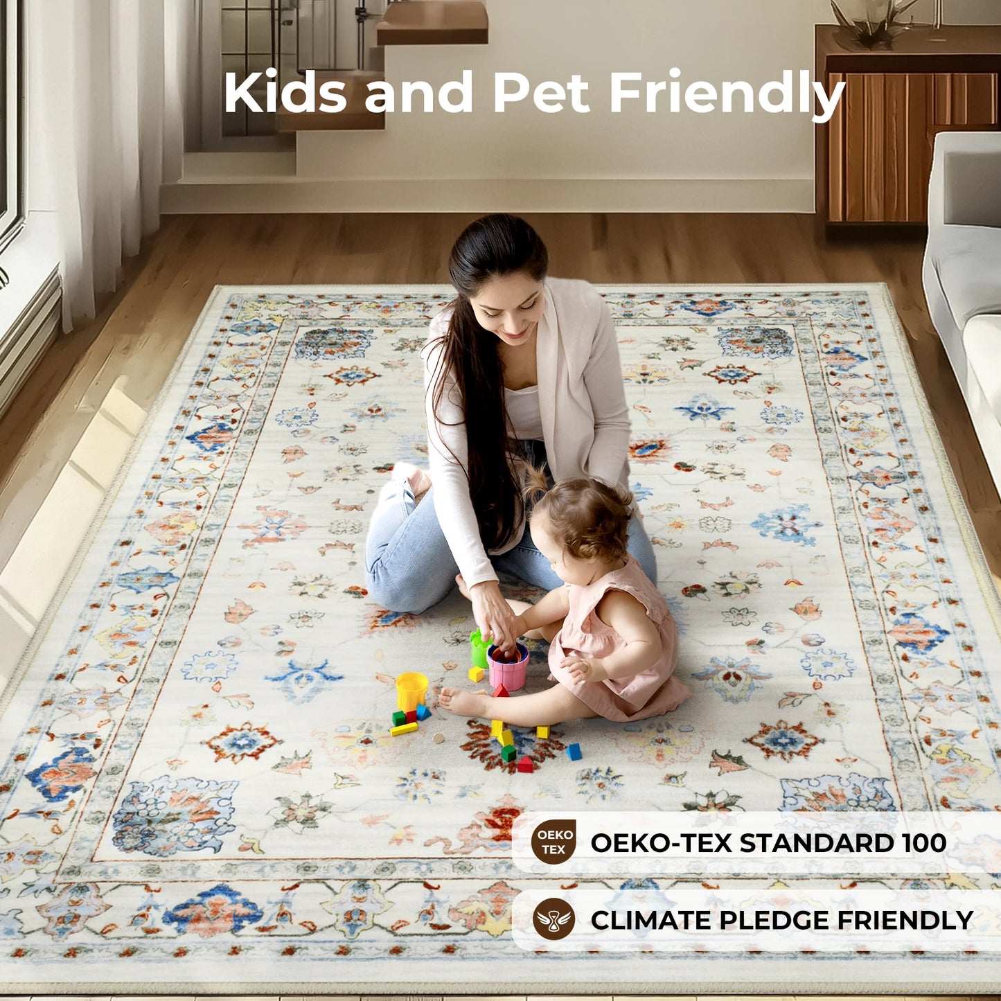 Luxury High-End Camel-Colored Carpet