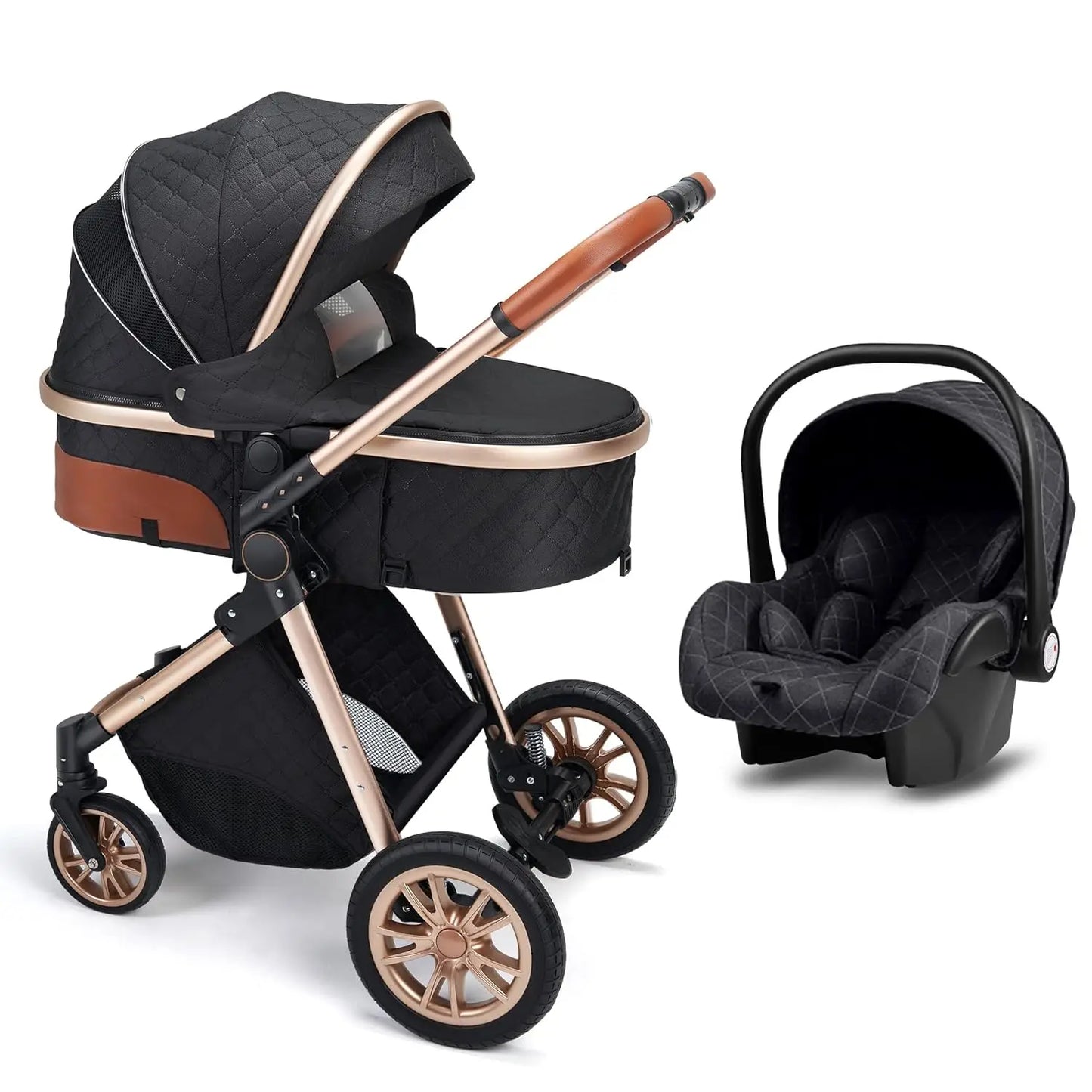 Double-sided Portable High View Stroller