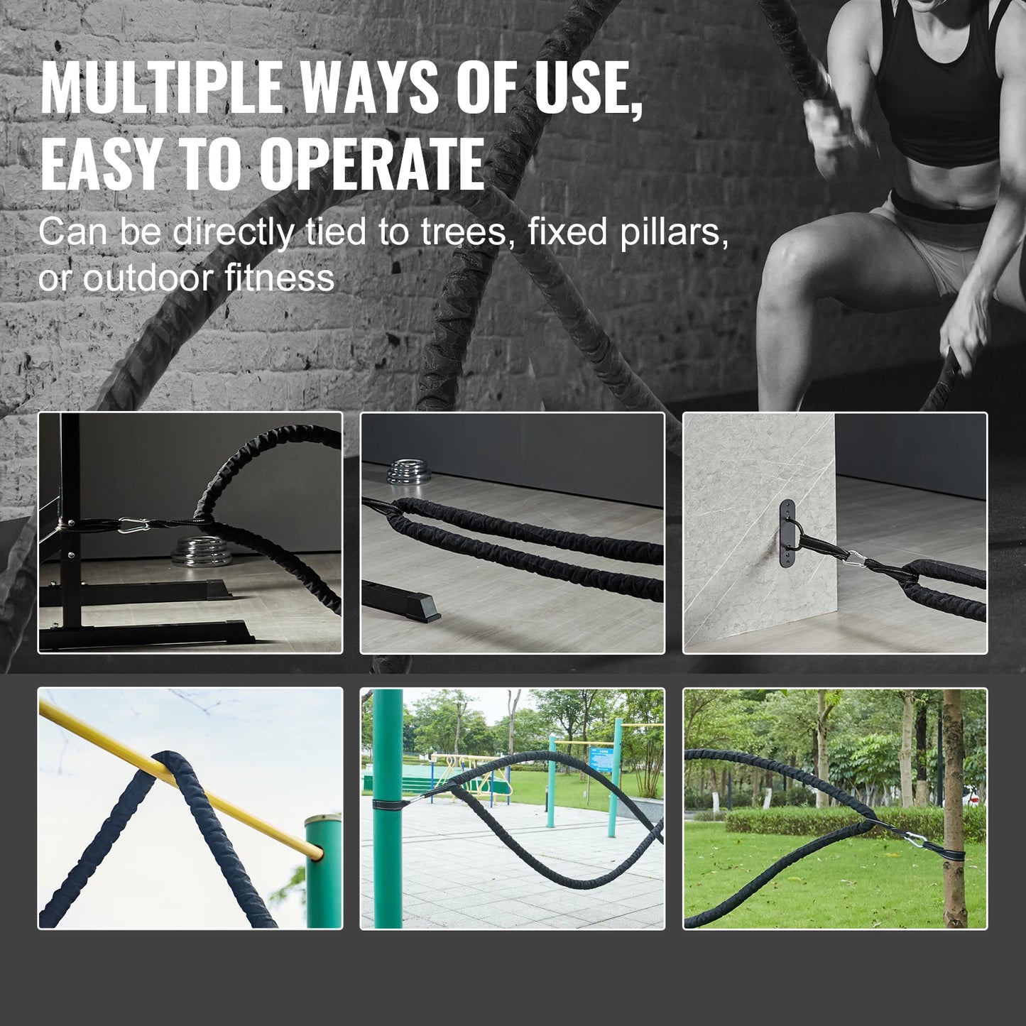 SucceBuy Battle Heavy Weighted Pull Rope