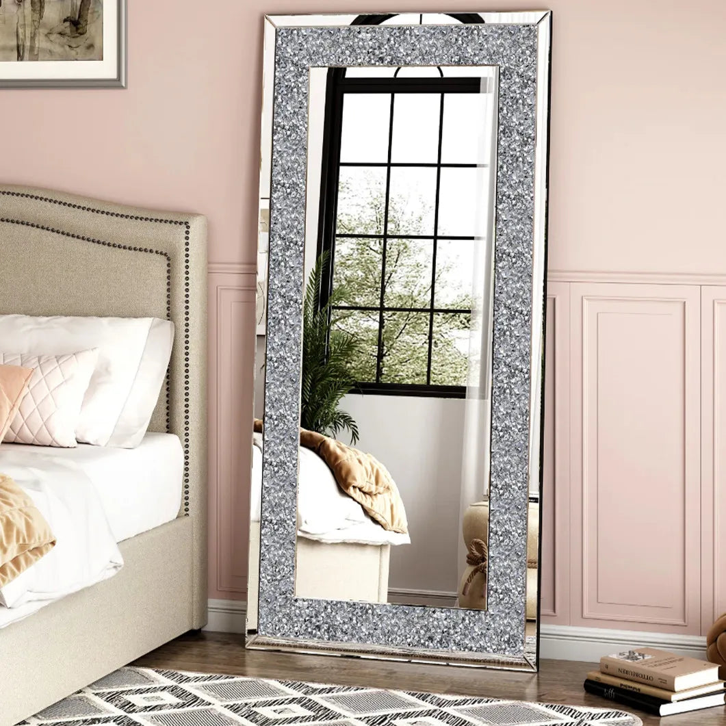 Diamond Decorative Full Length Mirror