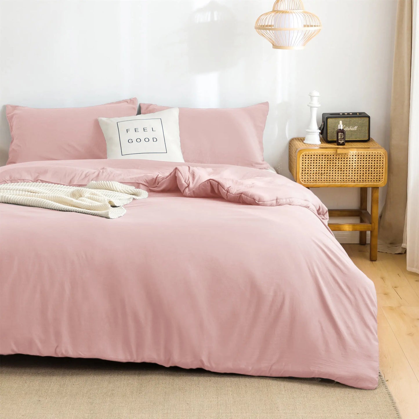 Soft Reversible Washable Luxury Bedding Comforter Set