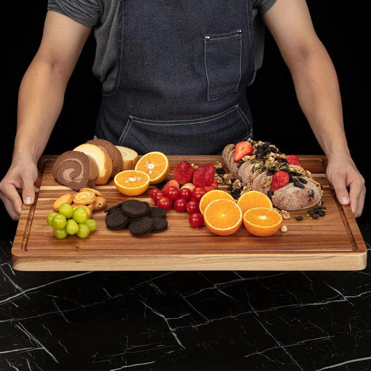 Thick Butcher Block Chopping Board