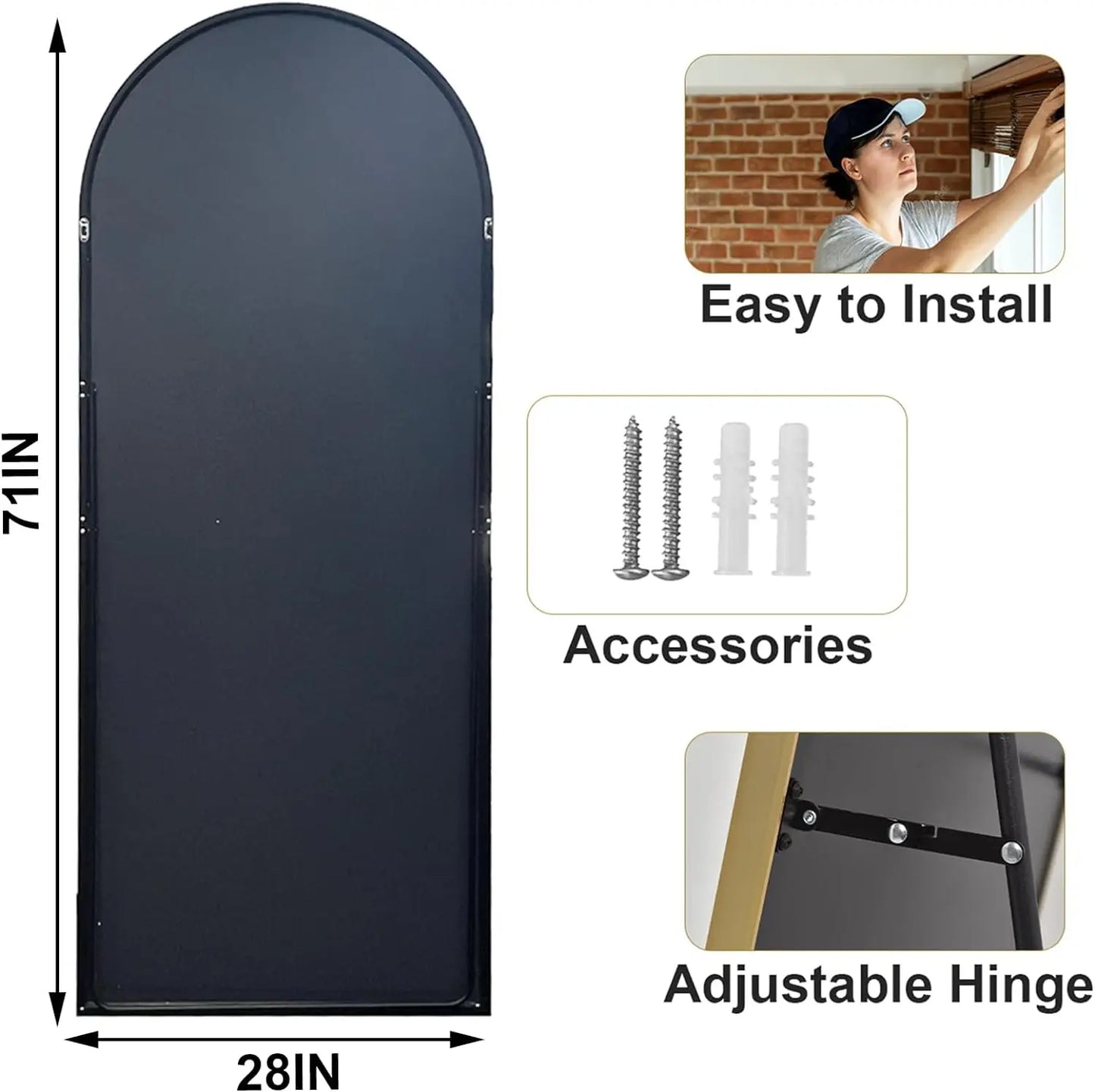 Extra Large Full Length Mirror