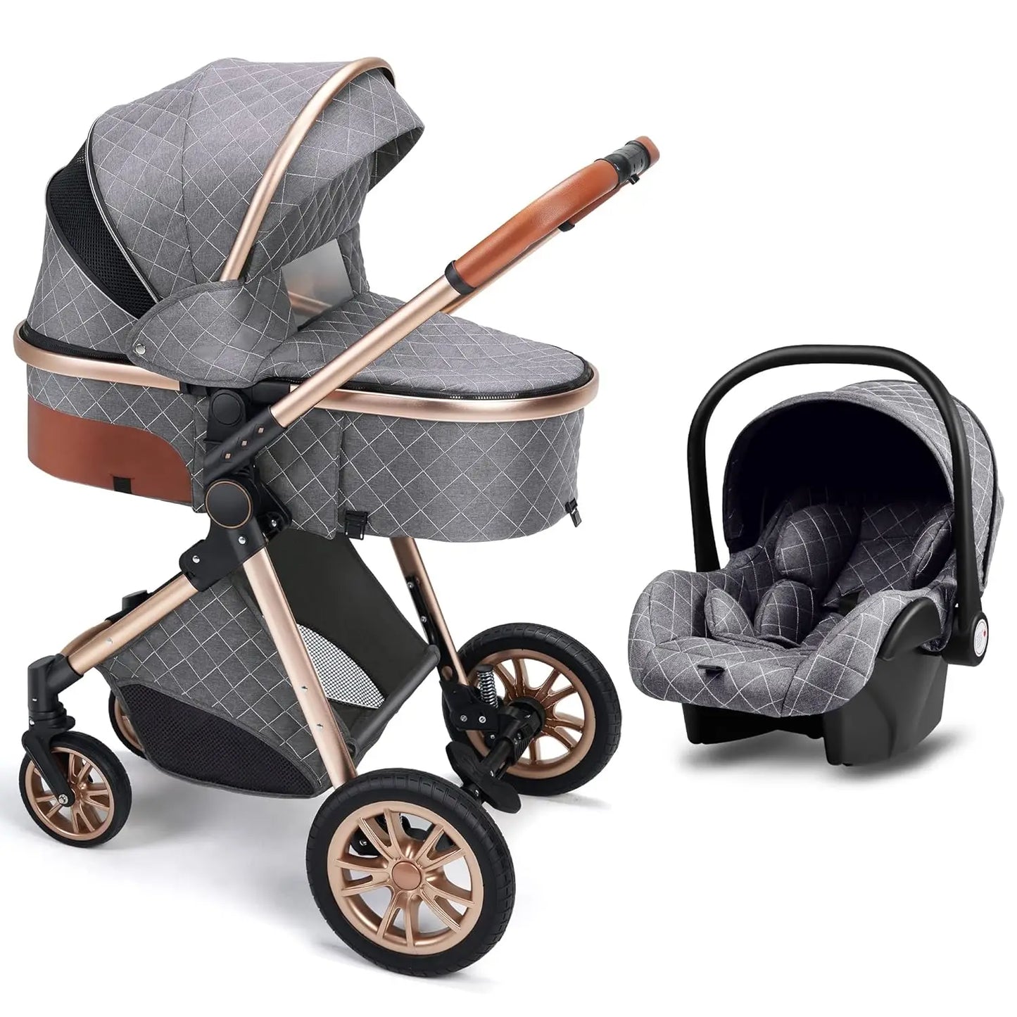 Double-sided Portable High View Stroller