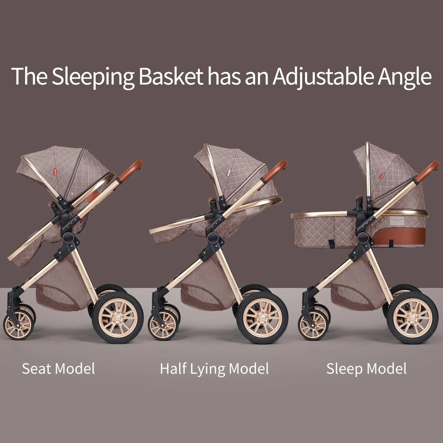 Double-sided Portable High View Stroller