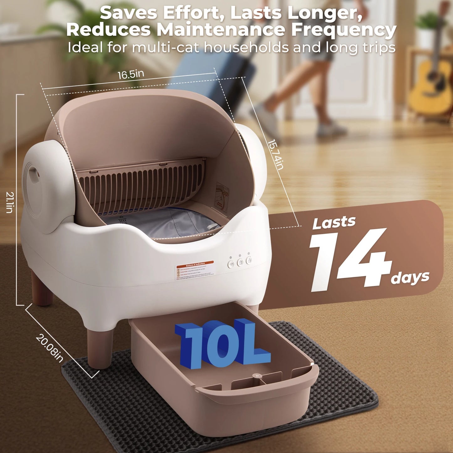 Self Cleaning Automatic Cat Litter Box