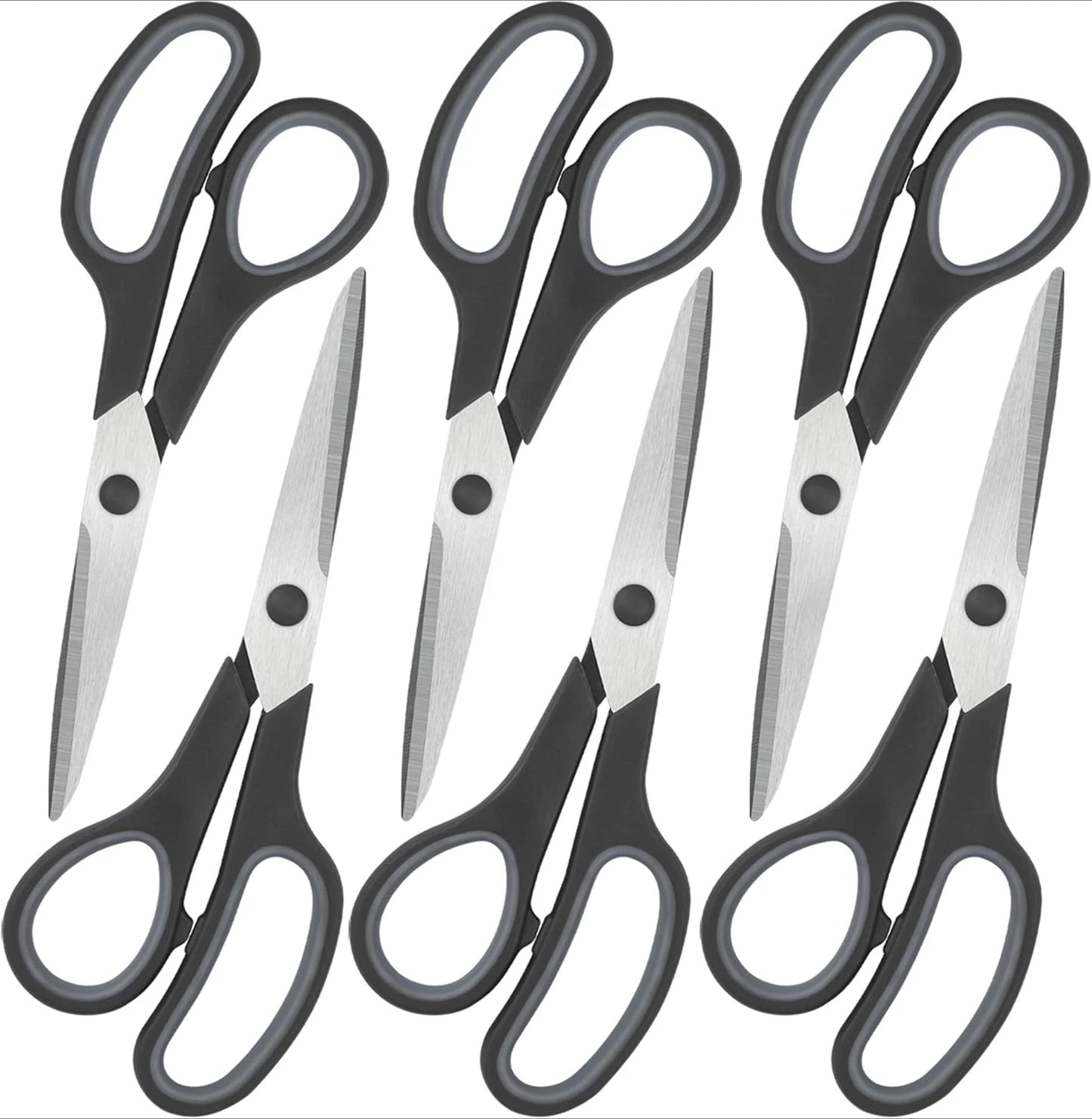 8" Scissors All Purpose (6 Pack)