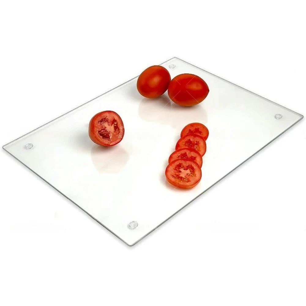 Tempered Glass Cutting Board – Scratch Resistant