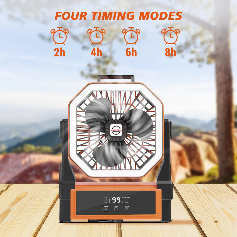 USB Rechargeable Portable Outdoor Fan