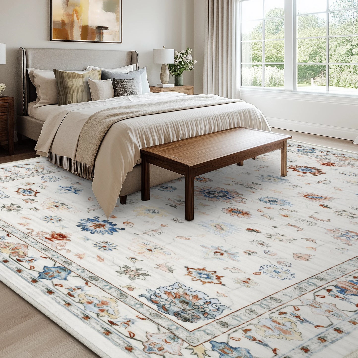 Luxury High-End Camel-Colored Carpet