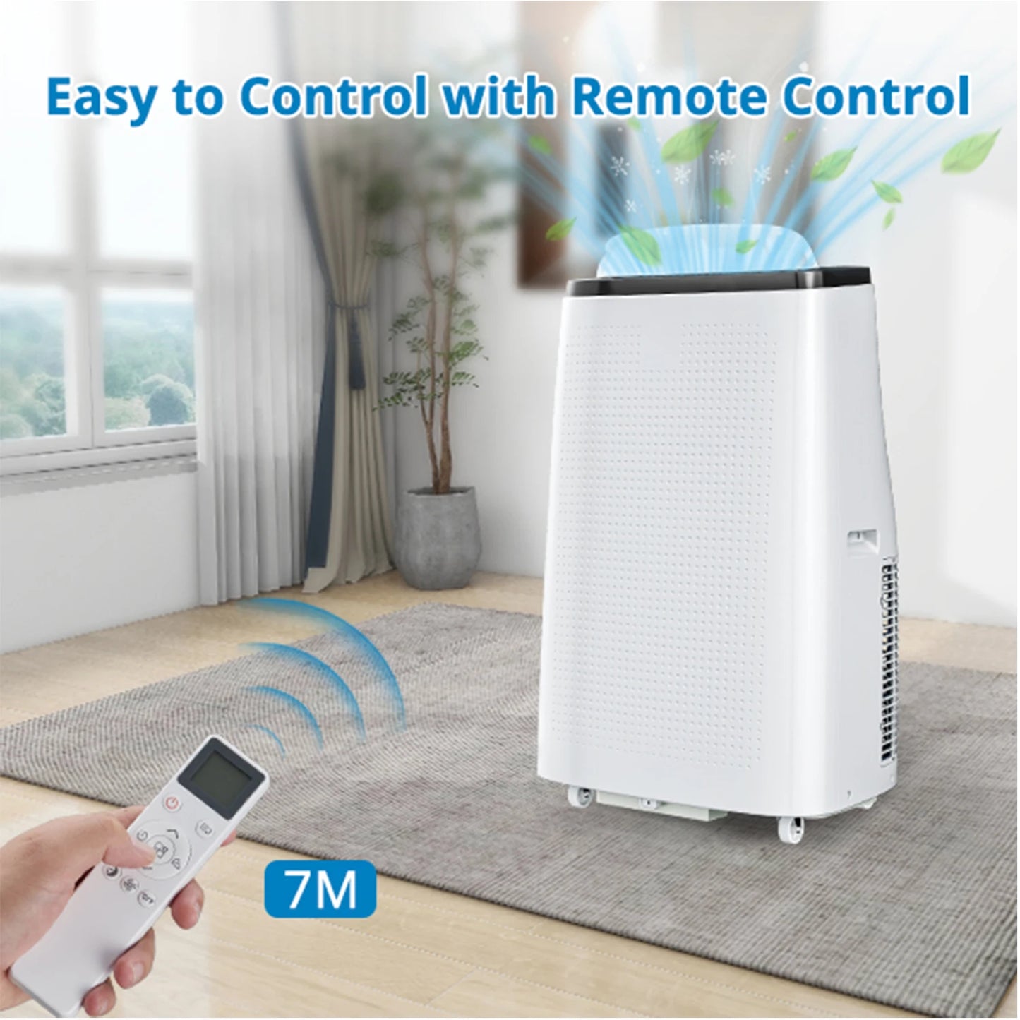 Portable AC Unit With Dehumidifier