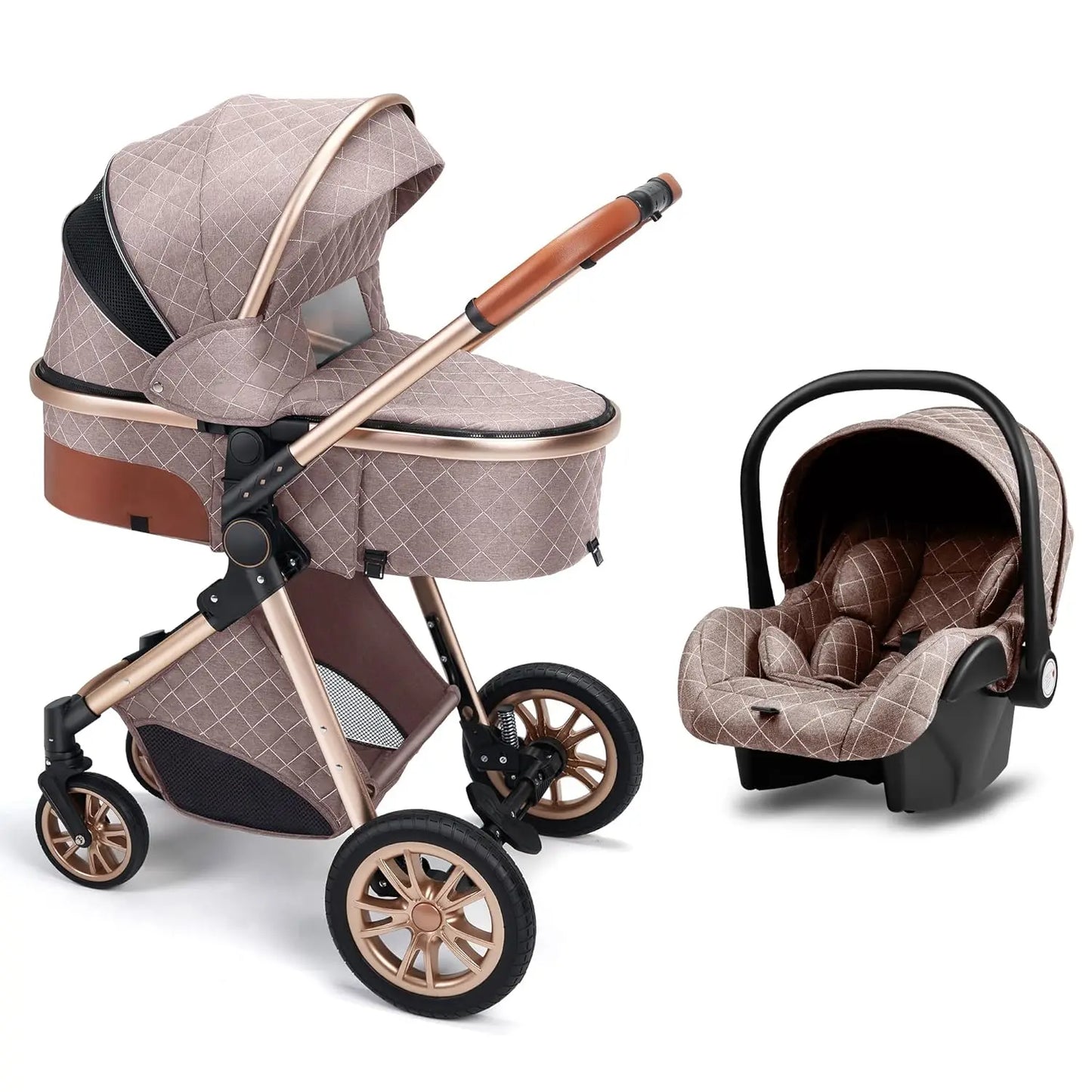 Double-sided Portable High View Stroller