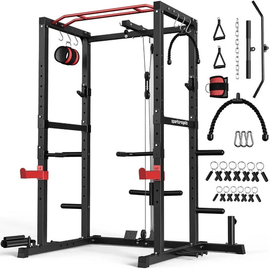 Sportsroyals Power Cage Multi-Function Power Rack