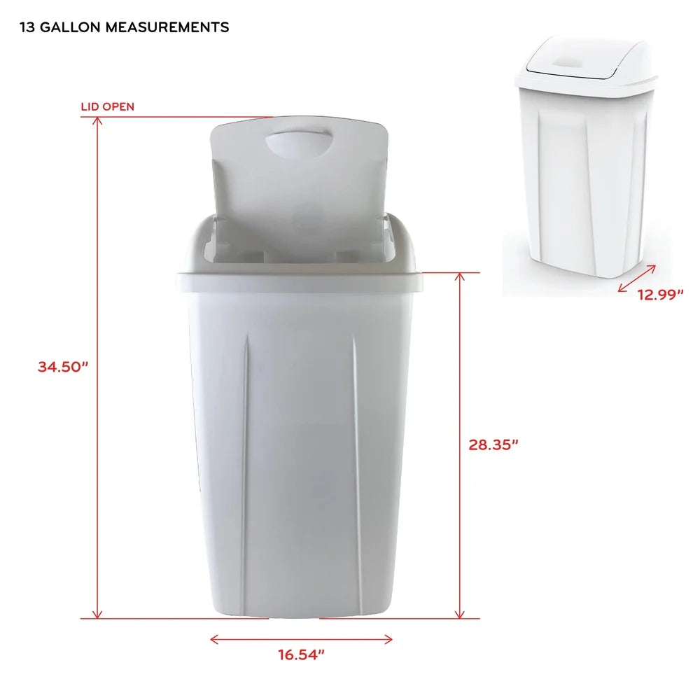 13 Gallon Kitchen Garbage Bin
