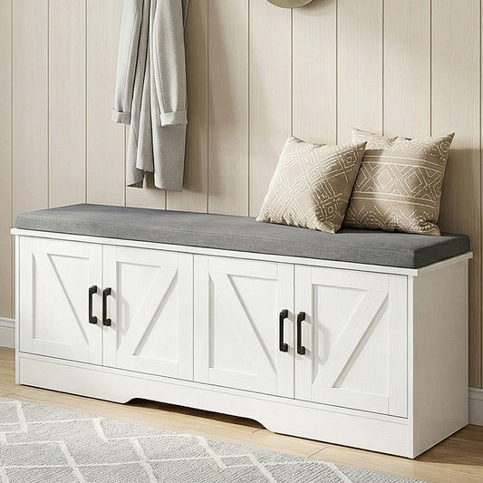 Entryway Shoe Storage Bench