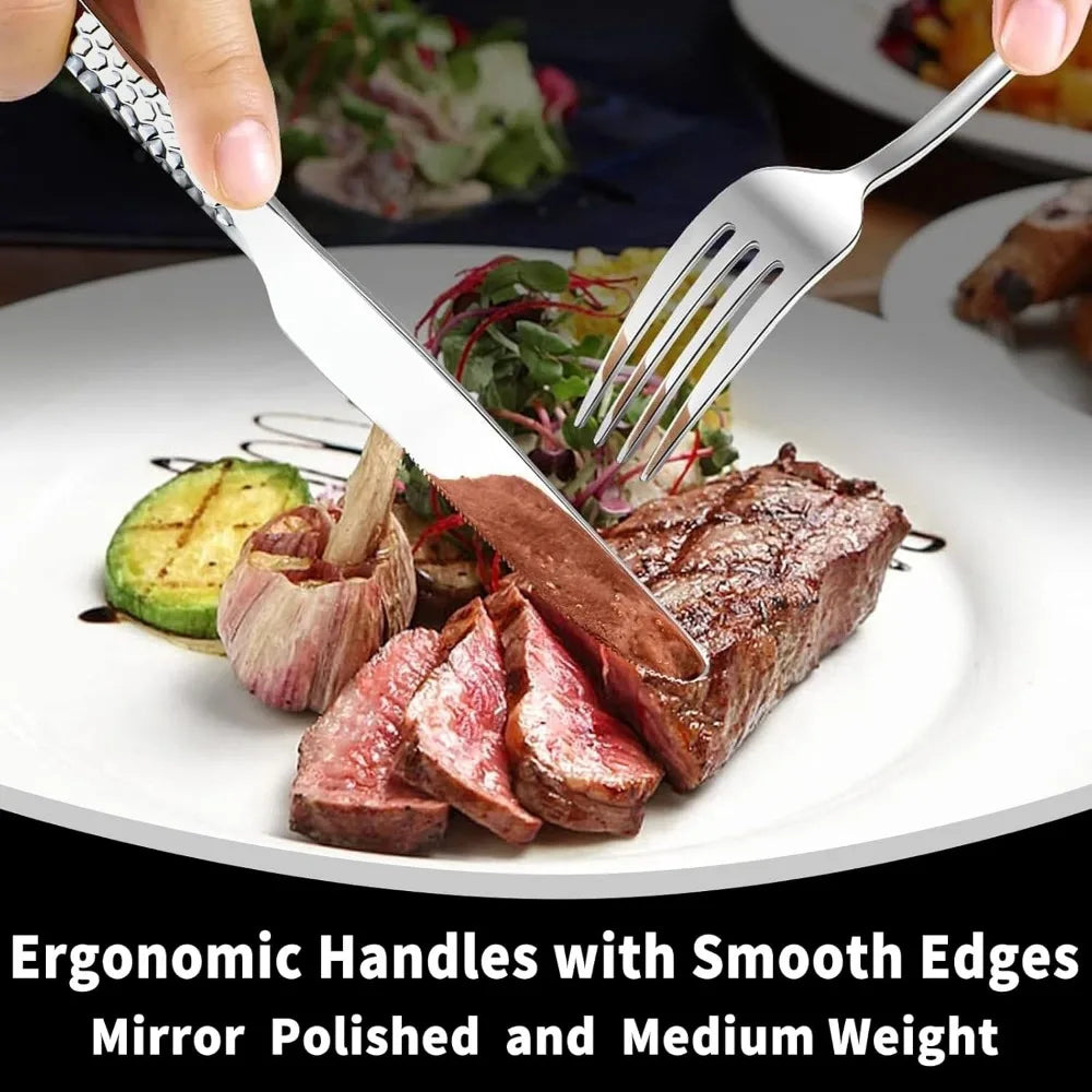 20 Piece Stainless Steel Cutlery Set for 4 People