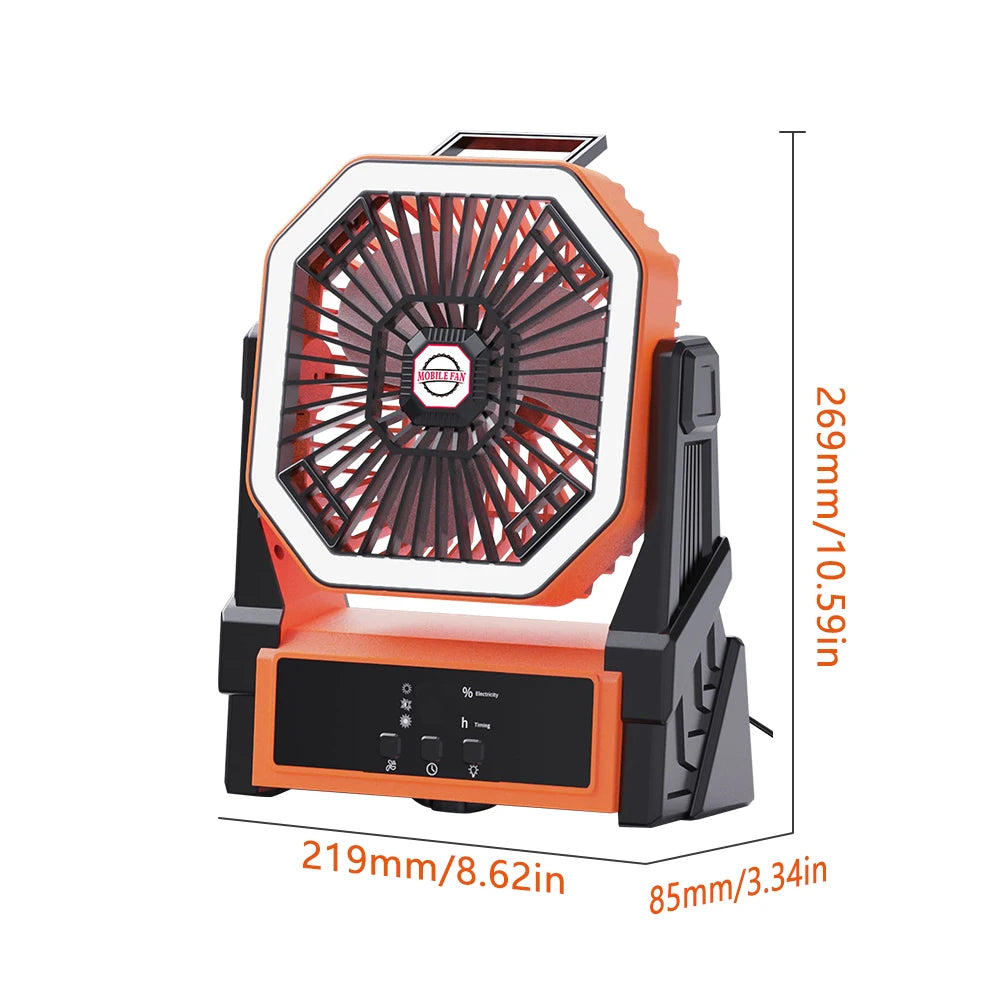 USB Rechargeable Portable Outdoor Fan