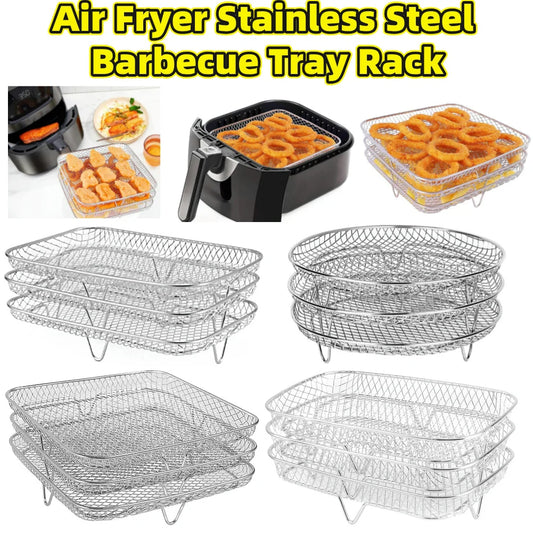 Air Fryer Rack / Grilling Rack / Mesh Grill Basket