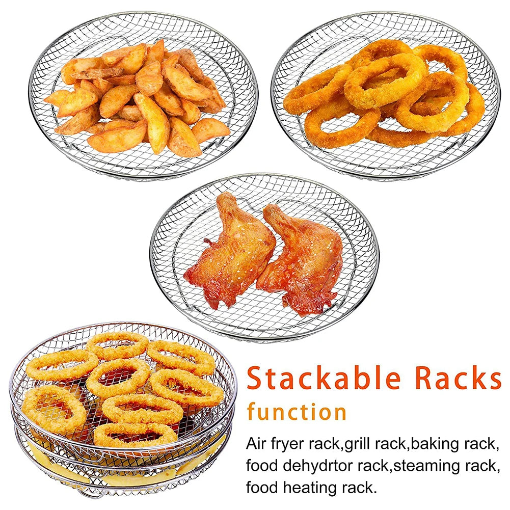 Air Fryer Rack / Grilling Rack / Mesh Grill Basket
