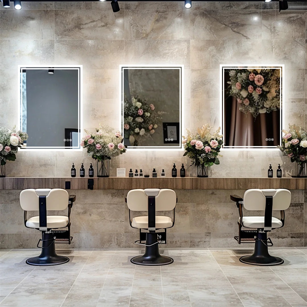 LED Backlight Bathroom Mirror Frameless
