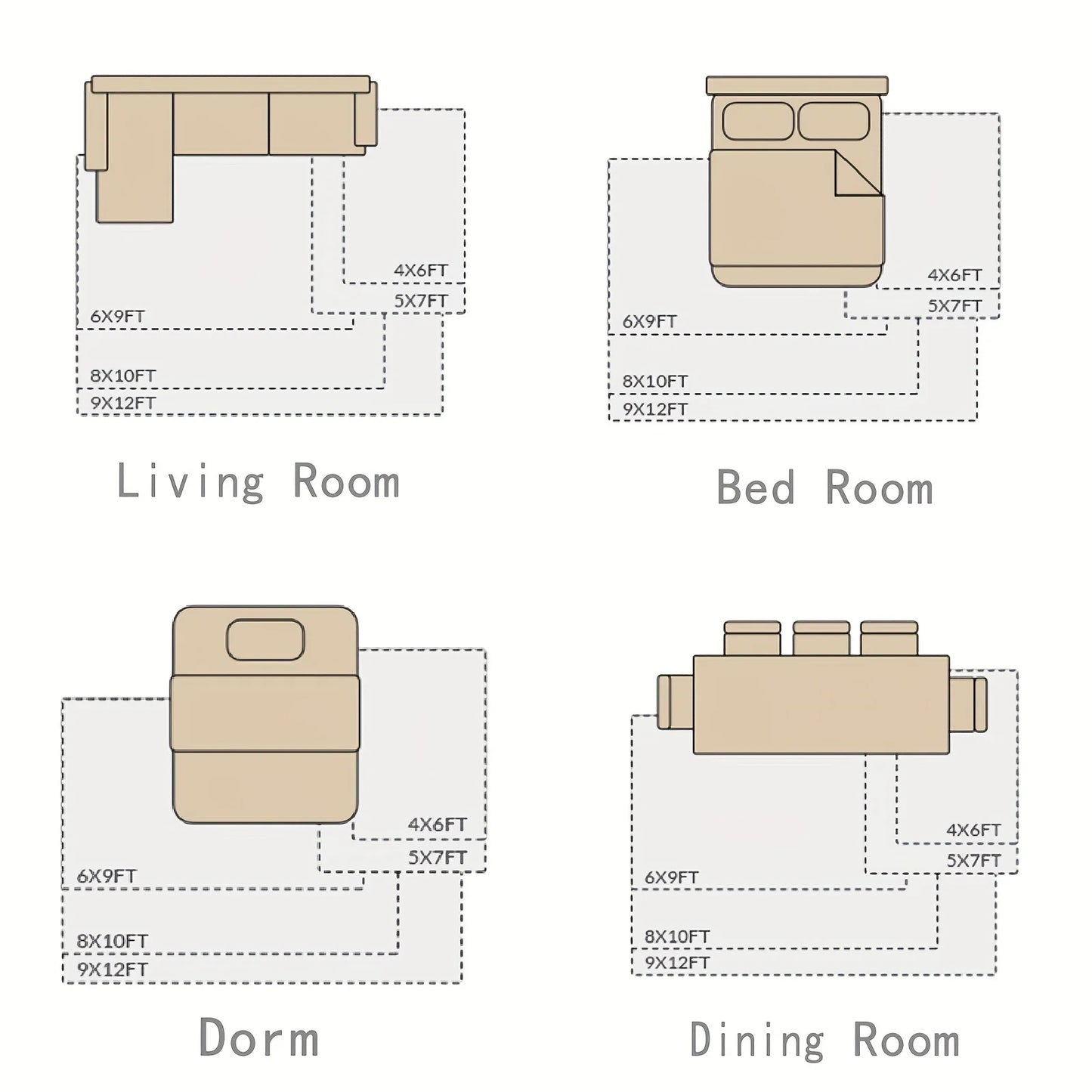 Grass Green Soft Plush Shaggy Rug