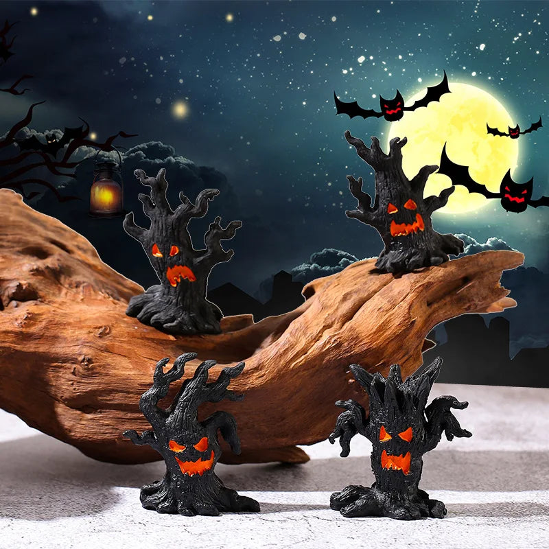 Halloween ghost wooden decorations