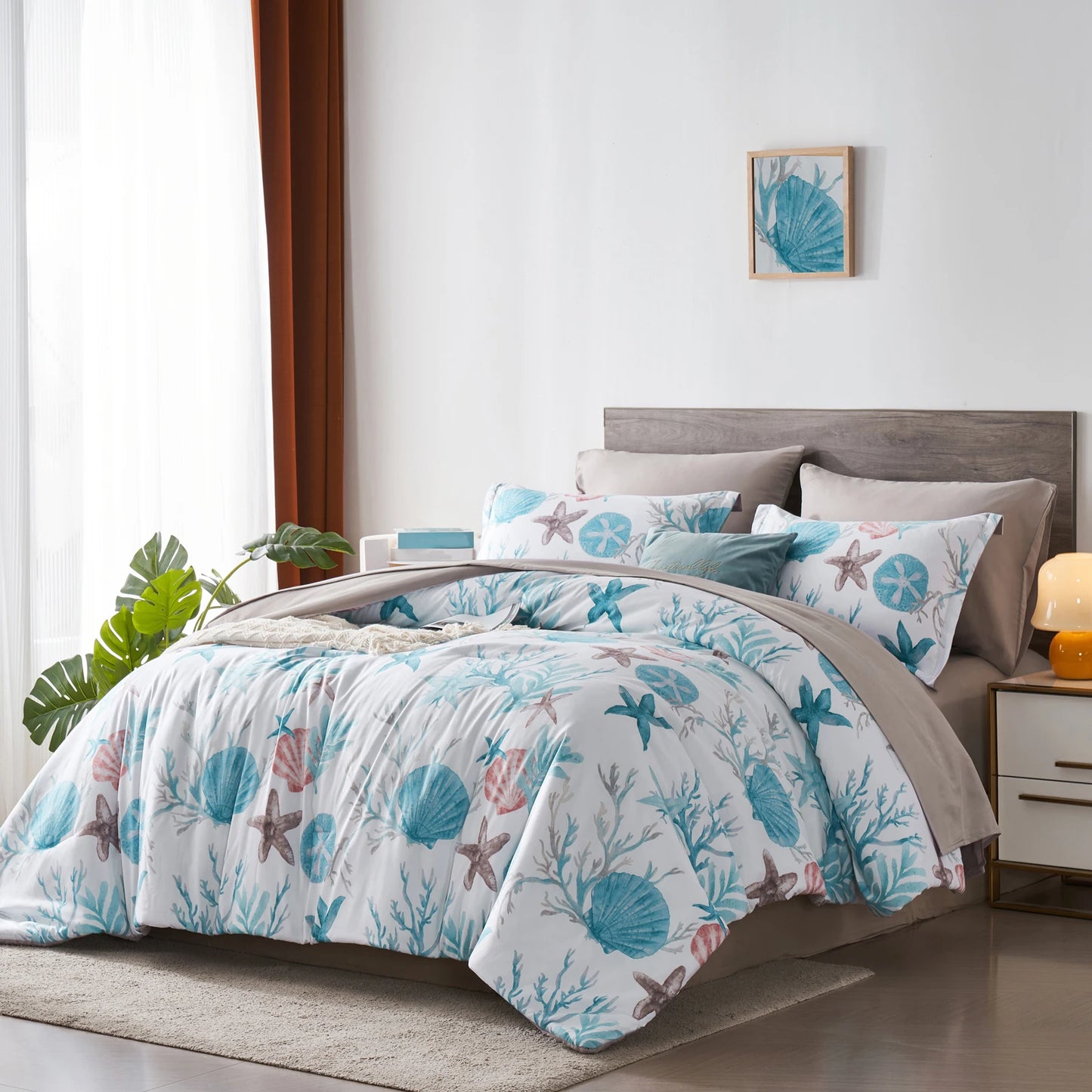 7 Piece Comforter Set Queen/King