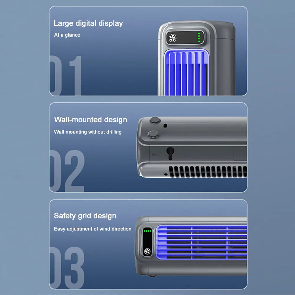 Portable Electric Air Conditioner And Fan, Quiet