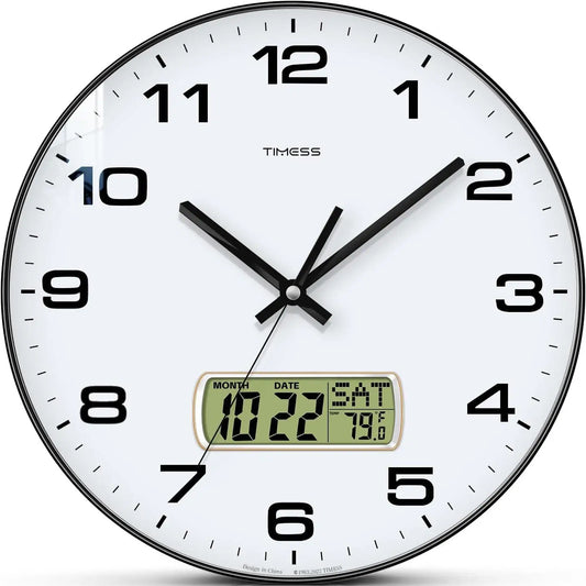 Modern Multifunction Wall Clock