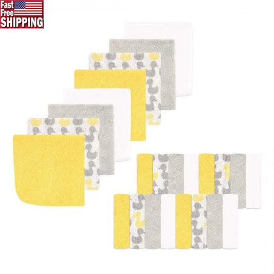 Super Soft Baby Washcloths 24 Pack