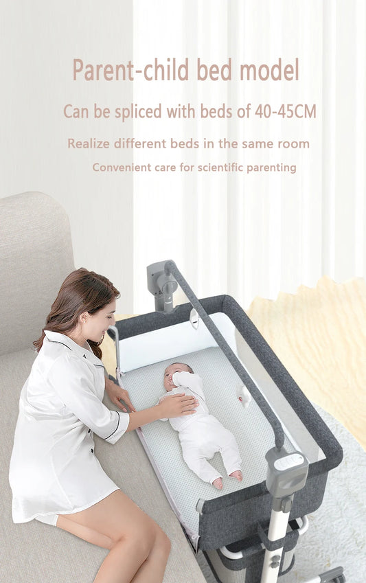 Electric Baby Bed With Bluetooth