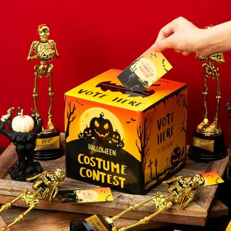 Halloween Costume Contest Ballot Box Set