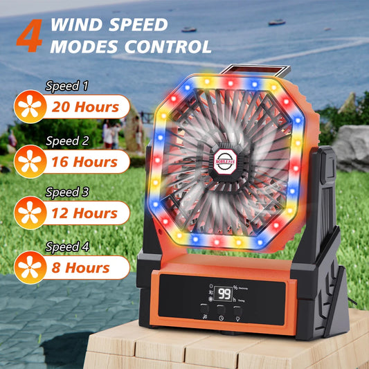 USB Rechargeable Portable Outdoor Fan