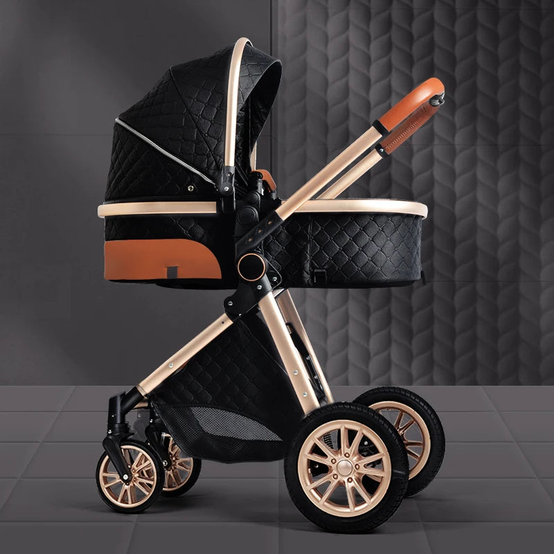Luxury Baby Stroller 3-in-1