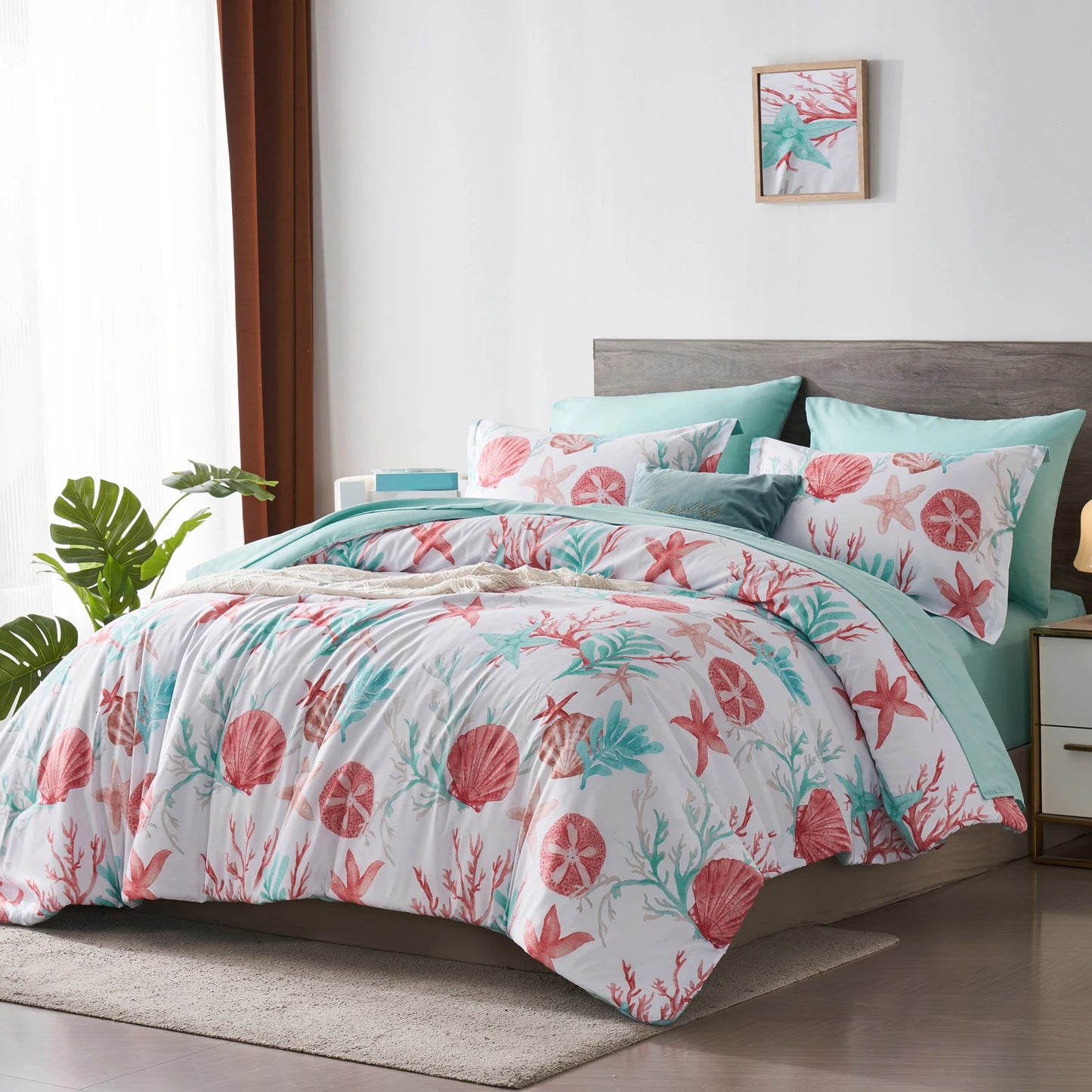 7 Piece Comforter Set Queen/King
