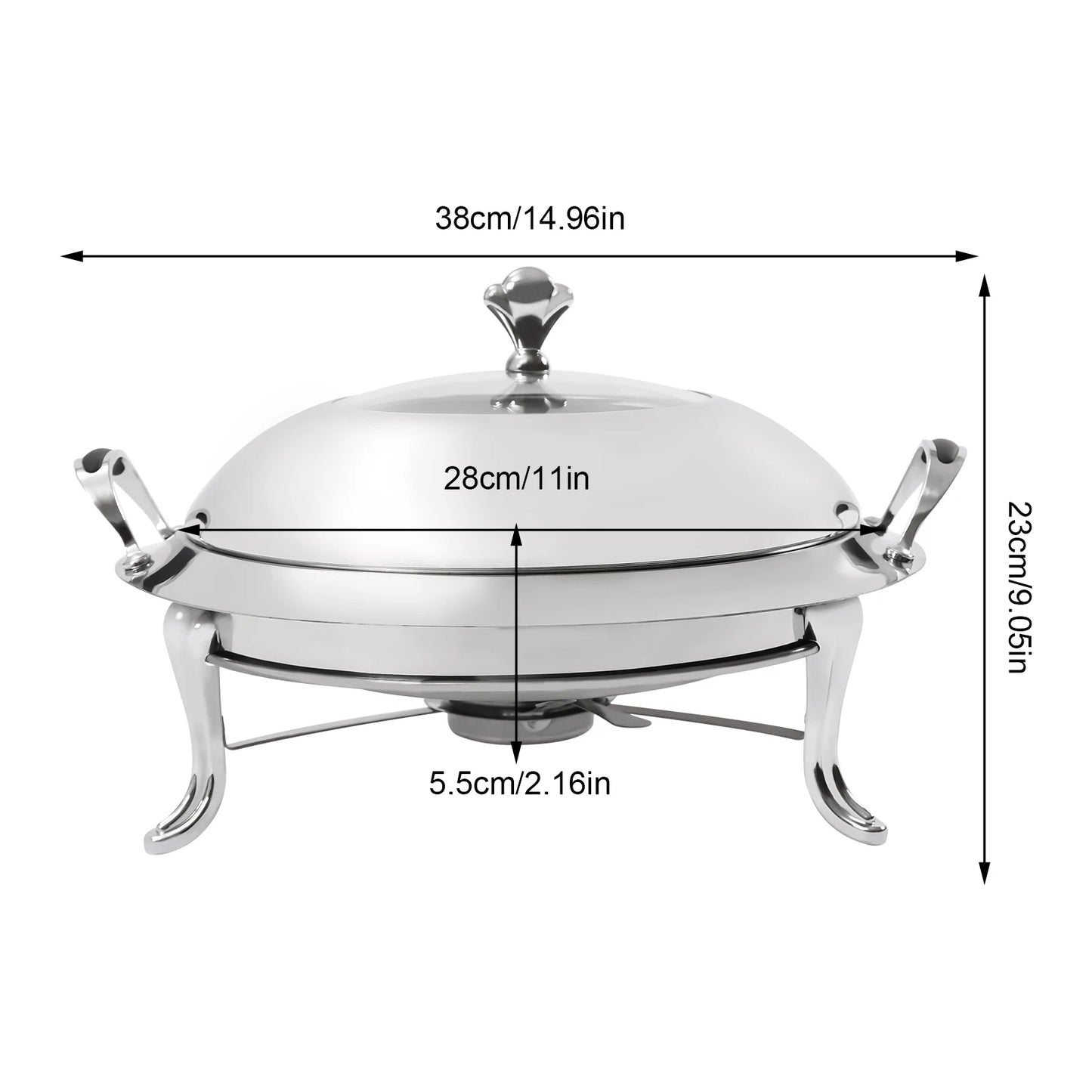 Chafing Stainless Steel Buffet Warmer