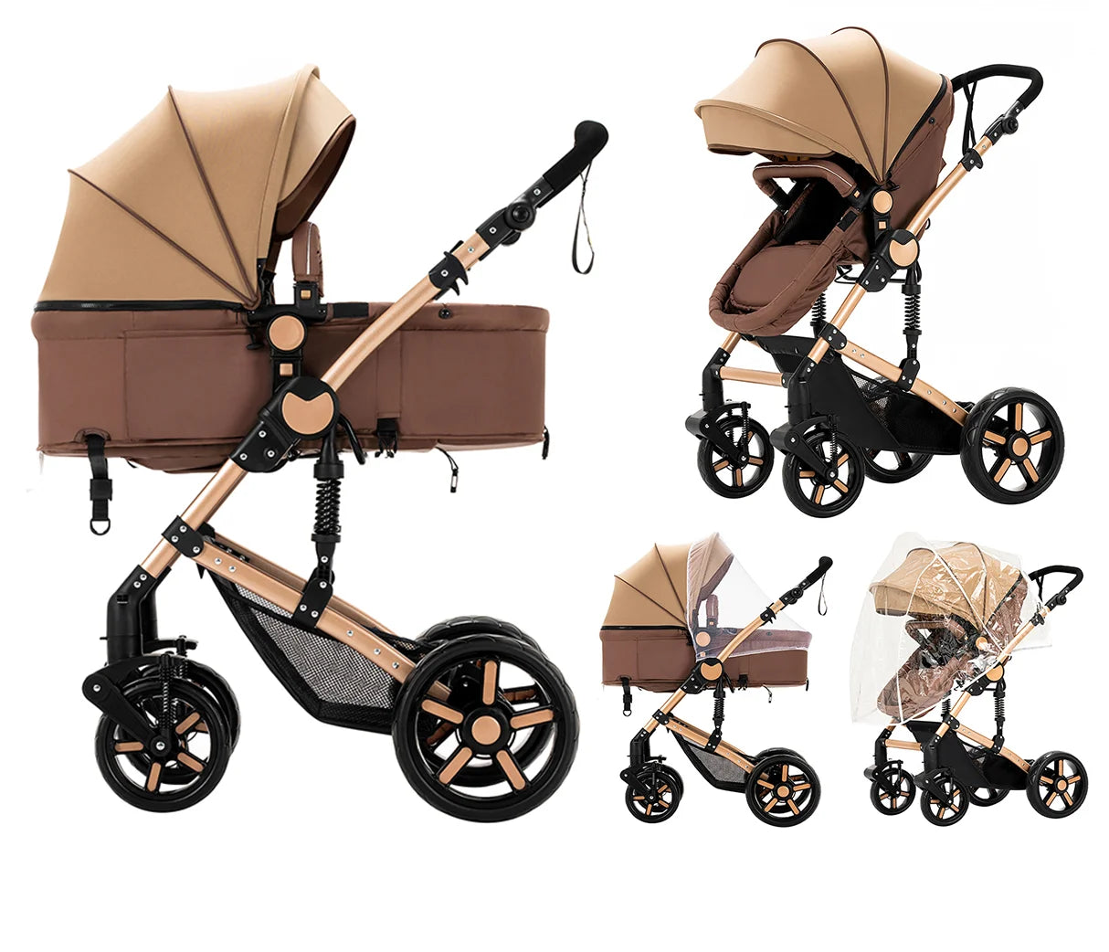 Comfortable Lightweight Baby Stroller
