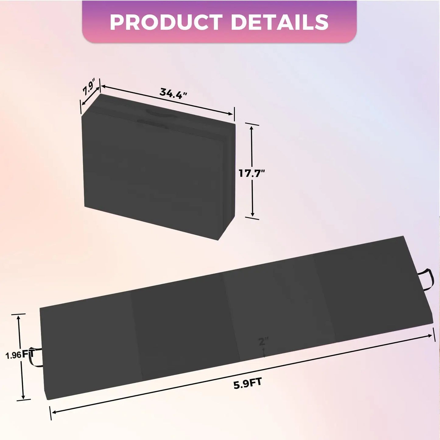 Portable Folding Floor Exercise Pad